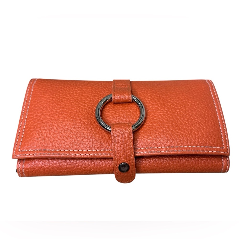 CCC Tangerine Vegan Travel Jewelry Wallet
